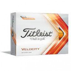 Titleist Velocity Golf Balls (White Balls / Dozen)