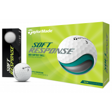TaylorMade Soft Response 12 Ball Pack (White)