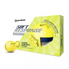 TaylorMade Soft Response 12 Ball Pack (Yellow)